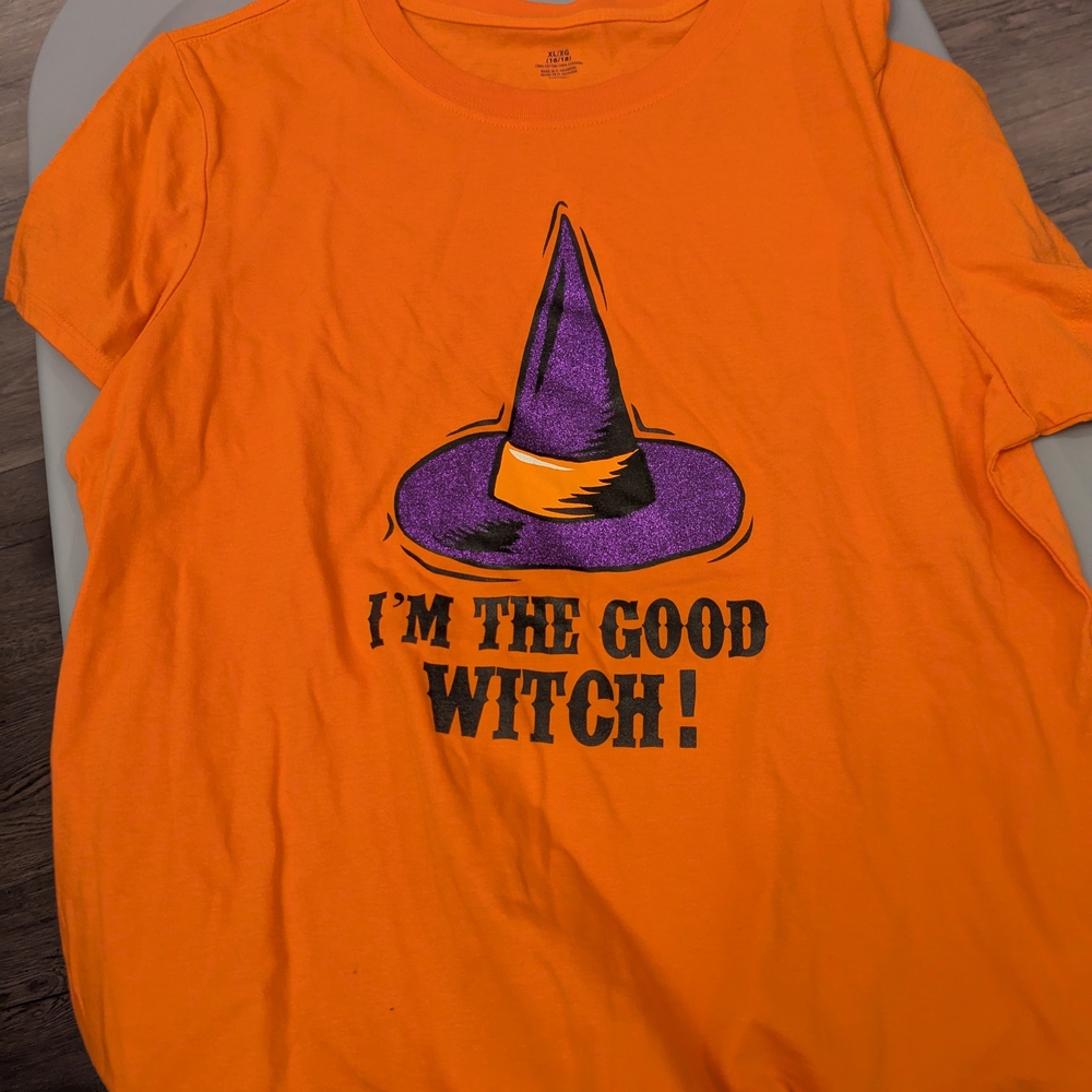 Orange Witch Hat Women's T-Shirt